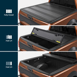 OEDRO Hard Quad-Fold Low-Profile Tonneau Cover for 2009-2024 Ram 1500 5.7ft
