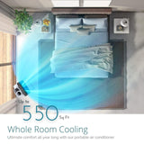 14,000 BTU (12,000 BTU SACC) Inverter Portable Air Conditioner and Heater with Dual Hose, Dehumidifier Cooper & Hunter