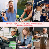 FitBeast Grip Strengthener Forearm Strengthener, Adjustable Hand Grip for Strength Training & Rehabilitation, 10-132 lbs Resistance, Ideal for Athletes and Physical Therapy (1 Piece Red) FitBeast