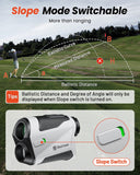 Bestsee Golf Rangefinder with Slope - 1500 Yards Laser Range Finder Golf,High-Precision Flag Pole Locking Vibration