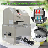 Sugarcane Press Electric Sugar Cane Juicer Press Machine Sugarcane Juice Extractor Ginger with 3 Rollers for Sugarcane Ginger Sweet Sorghum Juicing Extractor Pressing 110V INTSUPERMAI