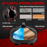 Yes4All Pedestal Punching Bag with Stand, Adjustable Height, Boxing MMA Equipment with PU Leather Speed Reflex Ball Home Gym Yes4All