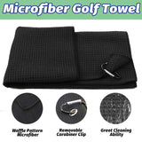 Golf Essentials Kit, 29 in 1 Golf Club Cleaning Kit - Golf Towel, Golf Club Brush, Gift Golf Balls + Mpre
