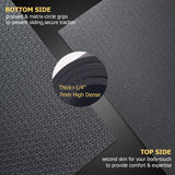 GXMMAT Extra Large Exercise Mat 16'x6'/12'x6'/10'x6'/8'x6'(7mm), Extra Wide Workout Mats for Home Gym Flooring, Non-Slip Thick Durable Cardio Mat for MMA,Plyo,Jump Rope,Weights,Fitness,Shoe-Friendly Gxmmat