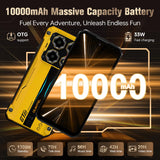OUKITEL WP60 5G Unlocked Rugged Phone, 7.2" Display, 24GB+256GB, 10000mAh