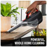 Dirt Devil 12V Whole Home Cordless Handheld Vacuum, with Multi-Surface Tool Kit, Powerful Suction and Lightweight, BD40200V, Black