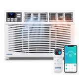 Garvee 23200 BTU Window Air Conditioner with Heat, Window Mounted AC Unit and Heater Combo with Dehumidifier & Fan for Apartment, Living Room, Bedroom, Rooms up to 1500 Sq. Ft, APP & Remote Control