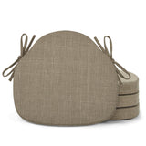 Shinnwa Dining Chair Cushions Set of 4, High-Resilience Foam Windsor Seat Pads,