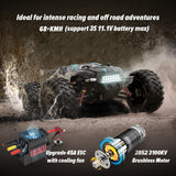 Hosim 1/10 Off Road RC Cars Fast 68KM/H, Electric RTR Brushless RC Car for Adults, High Speed Monster Truck Hobby Remote Control Car, Waterproof RC Truck 4x4 All Terrain Buggy Toy Gift for Age 8+