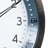 La Crosse Technology Atomic Wall Clock, Metal, 10" (404-54667)
