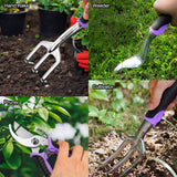 Garden Tools Set 83 Piece, Succulent Tools Set Included, Heavy Duty Aluminum Gardening Tools for Gardening