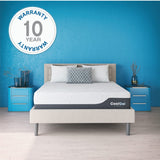 COOL GEL Chill Memory Foam 14-Inch Mattress with 2 Pillows, CertiPUR-US Certified, Mattress in a Box, King, White