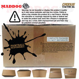 Maddog Tippmann Cronus Tactical Paintball Gun Marker Protective HPA Package