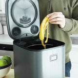 The Lab Made LMCM Electric Food Composter – 24-Hour Kitchen Recycler, Odorless, Meat & Dairy Safe, Quiet Low Noise, 3.5L Capacity Indoor Compost Machine, Turn Food Waste into Fertilizer, Gray