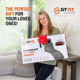 Full Body Massage Mat, Vibrating Mattress Pad, Bed Massager Mat, Massage Mats for Full Body with Detachable Pillow with Heat, Alleviates Muscle Pain, Improves Circulation and Stress Relief by SITFIT