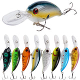YONGZHI Fishing Lures Shallow Deep Diving Swimbait Crankbait Fishing Wobble Multi Jointed Hard Baits for Bass Trout Freshwater and Saltwater 8PCS