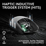 Wireless Gaming Mouse: Customizable Rapid Trigger Magnetic Switches, Adjustable Click Haptics