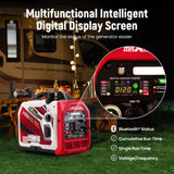 maXpeedingrods 4000 Watt Inverter Generator with Bluetooth® Control