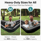 Kootek Camping Hammock 500 lbs Capacity, Portable Hammocks with Tree Straps & Attached Carry Bag, Camping Essentials Gear, Perfect for Outside Indoor Hiking Beach Backpack Travel