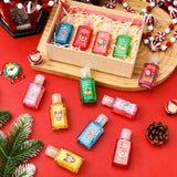 Sacubee 48 Packs Christmas Mini Hand Sanitizer Bulk Travel Size Xmas Gifts
