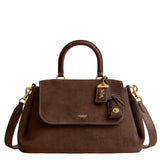 COACH womens Slouchy Rogue Top Handle Bag
