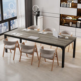 78.74" W x 27.56" D Large Office Conference Table, Modern Seminar Meeting Table Desk for Boardroom, Meeting Room