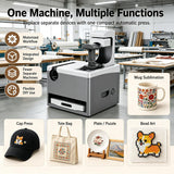 15x15in Motorized Auto Heat Press Machine