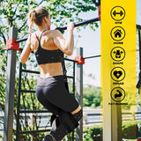 HOXWC Pull Up Assistance Bands 225lbs, Heavy Pull Up Bands, Resistance Bands for Pull Ups Working Out with Feet Rest, Pull Up Bar Bands Assistance Bands Strength Training Workout Equipment