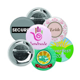 Neil Enterprises 3" Button Parts for Neil Button Machines - Pack of 1000