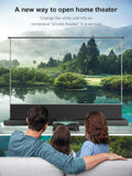 AWOL VISION 120" Motorized ALR Floor Rising Projector Screen for Ultra Short Throw Projector, Projector Screen for Home Theater, 4K/8K Ultra HD, 95% Ambient Light Rejecting,ALR-F220C