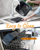 Nuwave Brio Plus 6-in-1 Air Fryer, 7-Qt Large Capacity, 50°F–400°F Precise Temp Control, Non-Toxic PFAS-Free Nonstick, Air Fry, Bake, Roast