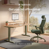 Desktronic Ergonomic Office Chair — Adjustable Desk Chair with Lumbar Support, Headrest, Armrests, Breathable Mesh Back, Height Adjustment, Comfortable Home Office Chair for Long Hours