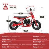 Oryxearth 37.7CC 4-Stroke Kids Dirt Bike