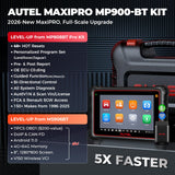 Autel Scanner MaxiPRO MP900-BT KIT: OE Coding 3000 Active Tests 40+ Service