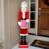 Prime Retreat Giant Nutcracker Mrs. Claus Statue