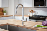 American Standard 4931360.002 Beale Measure Fill Touch Kitchen Faucet, Chrome, Polished Chrome