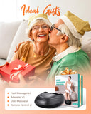 Shiatsu Foot Massager Machine with Heat & Remote, 2026 Upgraded Deep Kneading Feet Massager for Plantar Fasciitis & Neuropathy, 3 Heat Levels, Multi-Mode Massage, Auto-Off Timers, Gifts for Women Men