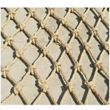 Heavy Duty Pond Safety Netting Durable Anti Fall Climbing Net with Natural Jute String 15cm Mesh Perfect for Fish Protection & Garden Safety Decor Solutions