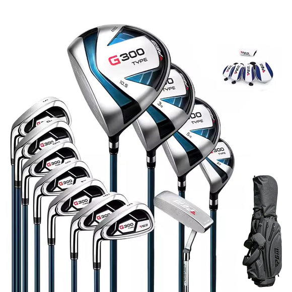 PGM Men's Left Handed Complete Golf Club Sets - 12 Pieces | Graptlite Shaft PGM