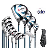 PGM Men's Left Handed Complete Golf Club Sets - 12 Pieces | Graptlite Shaft PGM