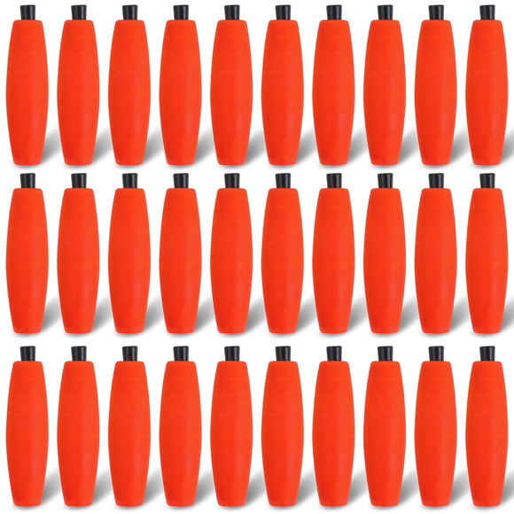 Peg Floats Fishing Bobbers, Foam Cigar Fishing Floats Bobbers Catfish Floats Slip Fishing Cork Bobbers SILANON