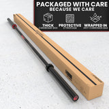 Synergee 45lb Rhino Power Bar Cerakote Finish Barbell. Rated 1500lbs for Powerlifting - Deadlift - Squat - Bench Bar