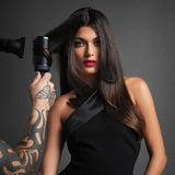 Fromm Professional Intuition Square Styler 1.75 Inch Ceramic & Ionic Thermal Brush in Blue, 2-in-1 Straighten & Wave Blow Drying Brush, Smooths Frizz & Flyaway's for Healthy Shiny Hair