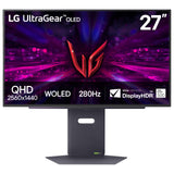 LG 27GX700A-B 27-inch Ultragear QHD (2560 x 1440) OLED Gaming Monitor