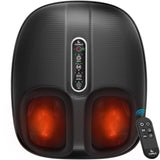 CuPiLo Foot Massager with Heat FSA Eligible HSA, Shiatsu Feet Massager with Remote Control, Multi-Level Compression Deep Knead Foot Massage for Neuropathy & Plantar Fasciitis, Gifts for Women Men