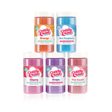 Cotton Candy Express BB1000-S Cotton Candy Machine, with 5-11oz. Jars of Cherry, Grape, Blue Raspberry, Orange, Pink Vanilla Floss Sugar & 50 Paper Cones Easy to Use and Clean
