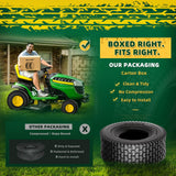 Wiltire 2 Pack 15x6.00-6nhs Lawn Mower Tire Tubeless,15x6x6 Lawn Tractor Riding Mower Turf Tire for Garden Tractors, Walk-behind Mowers, Turf Maintenance Vehicles, Golf Carts, Utility Vehicles,4 Ply