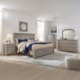 Signature Design by Ashley Lettner Modern Traditional 7 Drawer Dresser, Light Gray