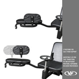 Valor Fitness Adjustable Leg Stretcher Adductor Machine -Leg Split Flexibility Training Equipment - 180 Degrees - Stretching Home Workout Max Weight 300 lbs Valor Fitness