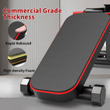 Adjustable Weight Bench,Utility Workout Bench Foldable Incline Decline Benches for Home Gym Full Body Workout,Load 330LBS K KiNGKANG